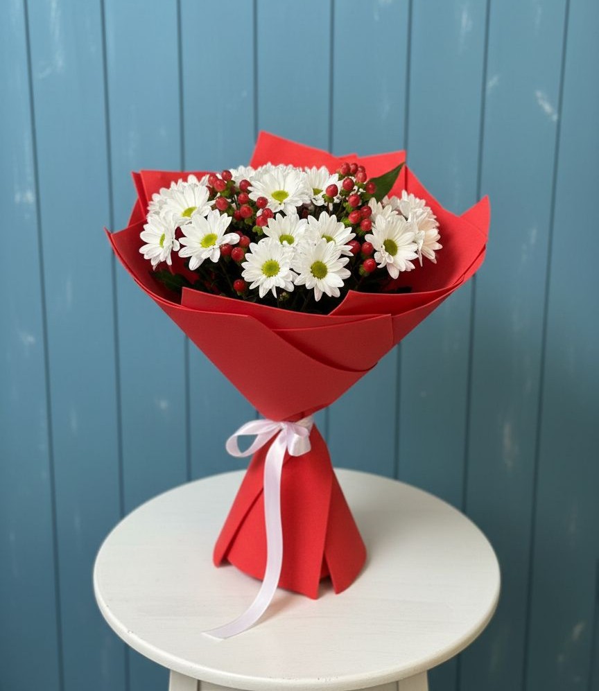 Букет цветов из: Хризантемы в Ирбите