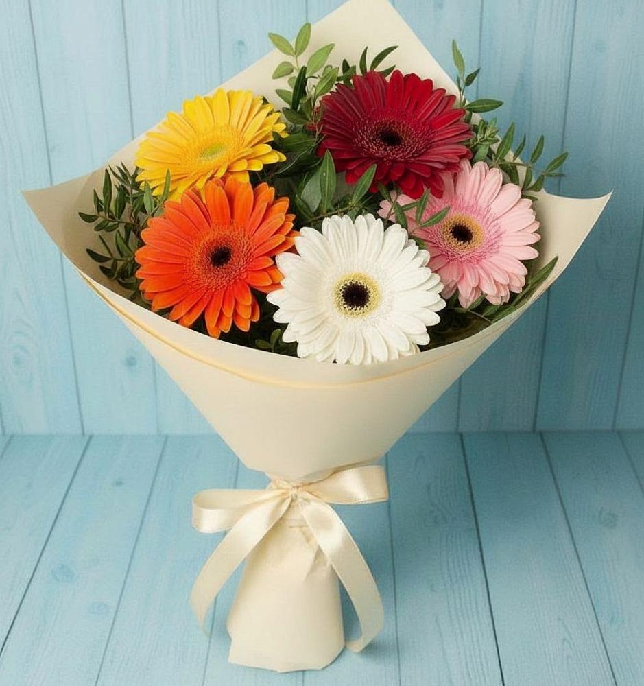 Букет цветов из: Герберы в Ирбите