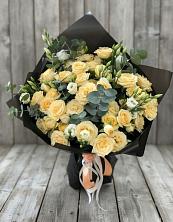 Букет цветов из:  Розы и Лизиантусы в Ирбите