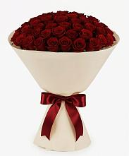 Букет 101 Бордовая роза Блэк Бакарра в Ирбите