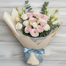 Букет цветов из:  Лизиантусы в Ирбите