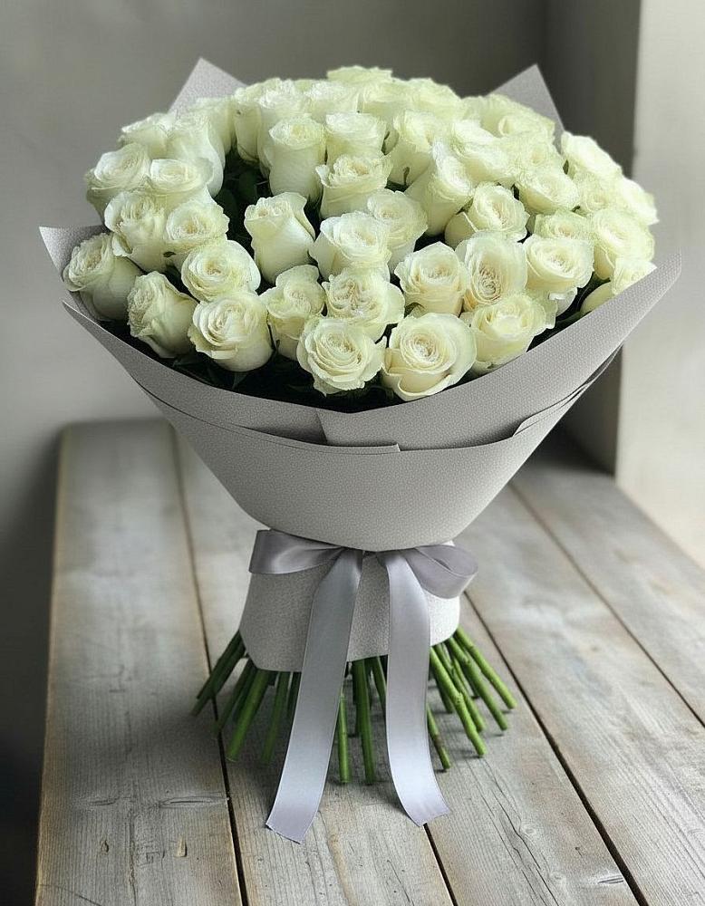 Букет 35 Белых роз в Ирбите