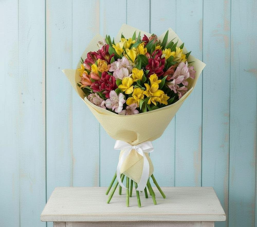 Букет цветов из: Альстромерии в Ирбите