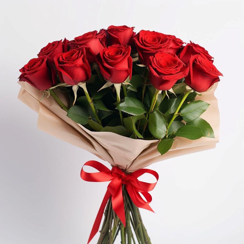 Букет 11 Красных роз Эдлесс Лав в Ирбите