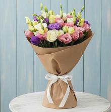 Букет цветов из:  Лизиантусы в Ирбите